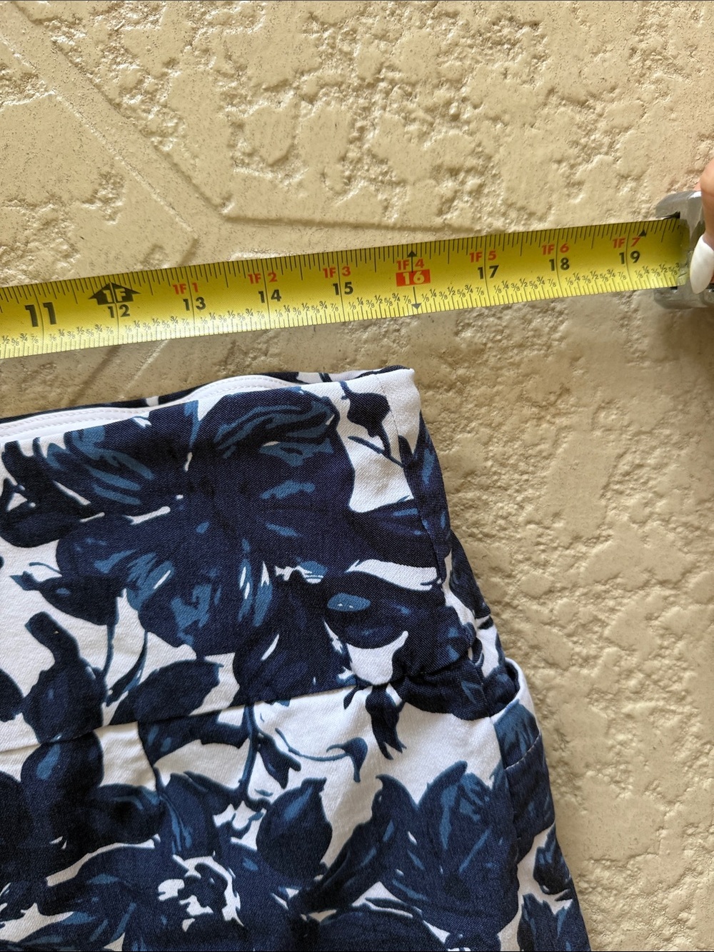 S.C & Co Floral Navy Golf Skort - Picture 9 of 12
